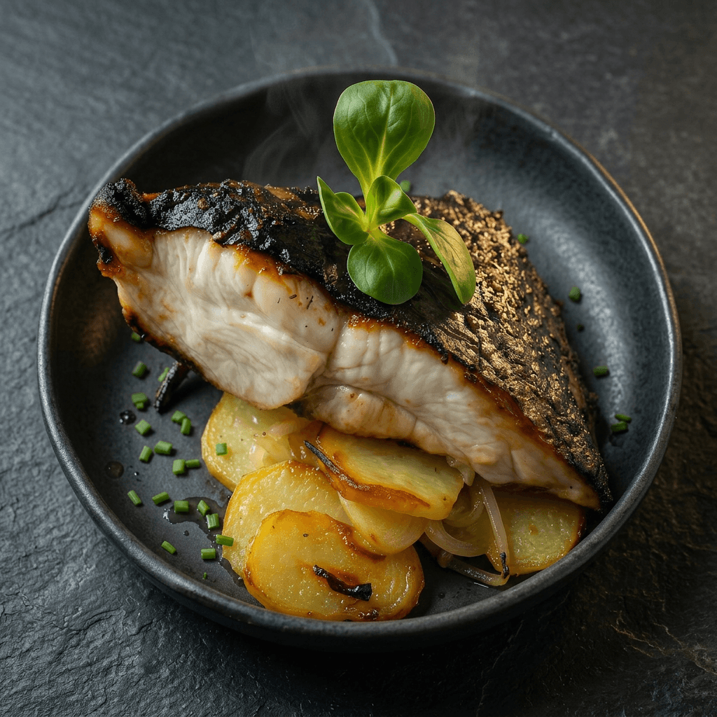 Turbot fresc a la brasa, Cal Benito Lleida